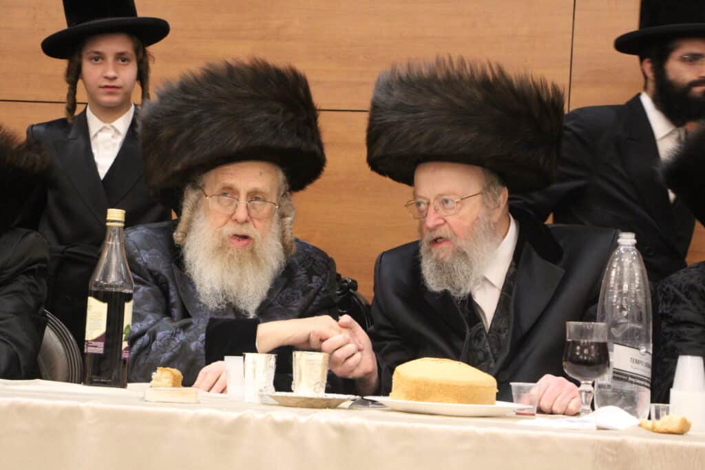 גלריה: שמחת נישואי בן האדמו"ר מרימנוב