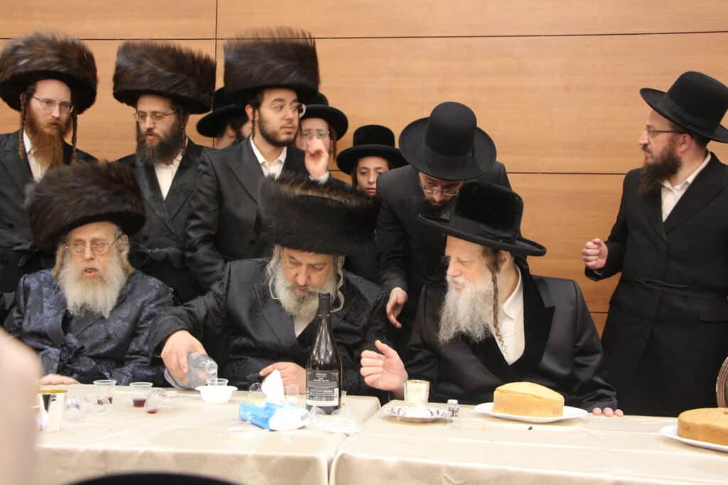 גלריה: שמחת נישואי בן האדמו"ר מרימנוב