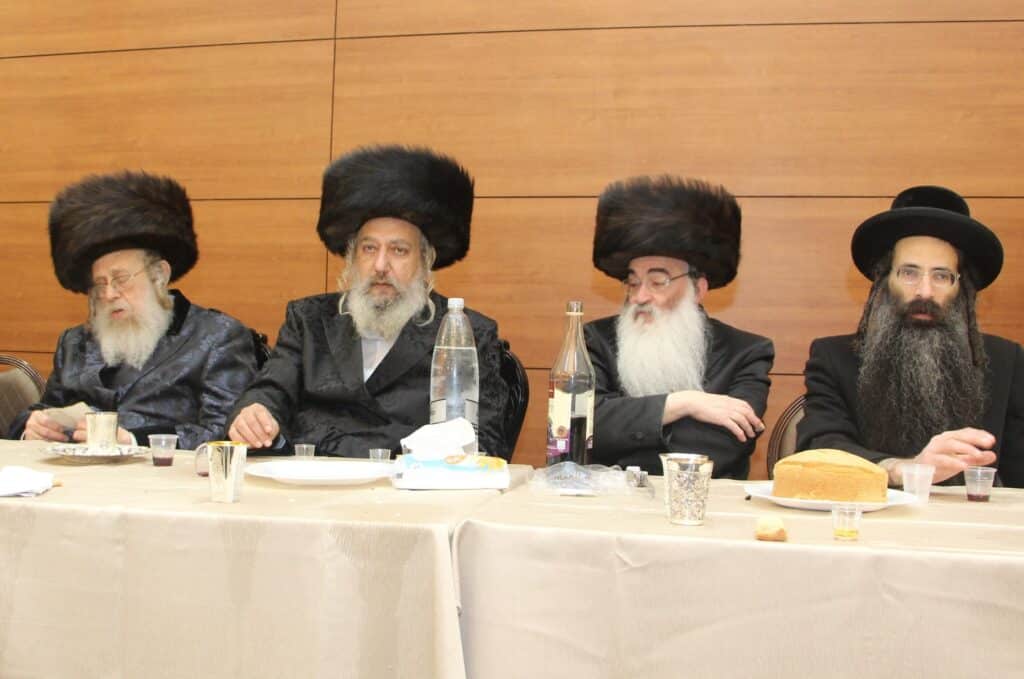 גלריה: שמחת נישואי בן האדמו"ר מרימנוב