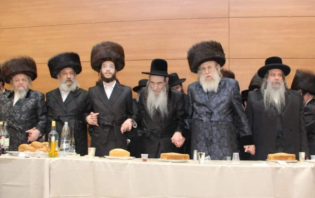 גלריה: שמחת נישואי בן האדמו"ר מרימנוב