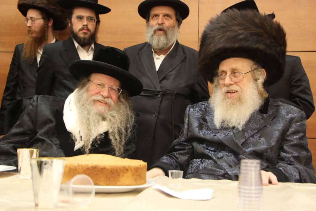 גלריה: שמחת נישואי בן האדמו"ר מרימנוב