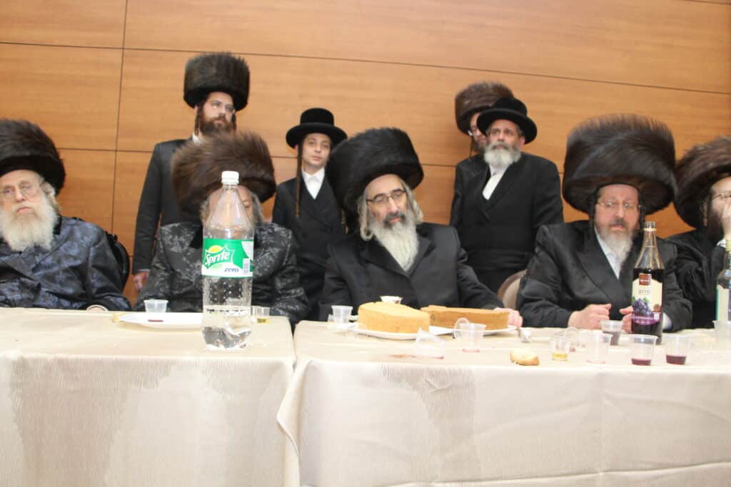 גלריה: שמחת נישואי בן האדמו"ר מרימנוב