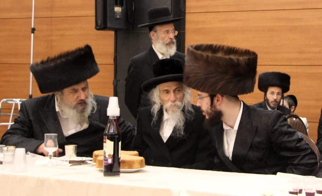 גלריה: שמחת נישואי בן האדמו"ר מרימנוב