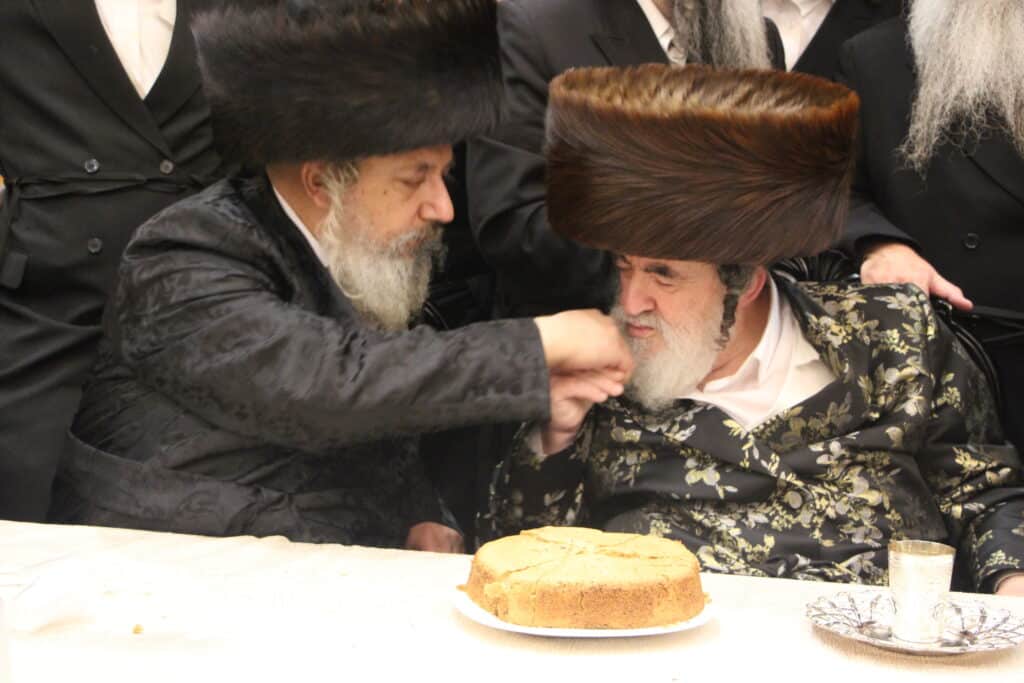 גלריה: שמחת נישואי בן האדמו"ר מרימנוב