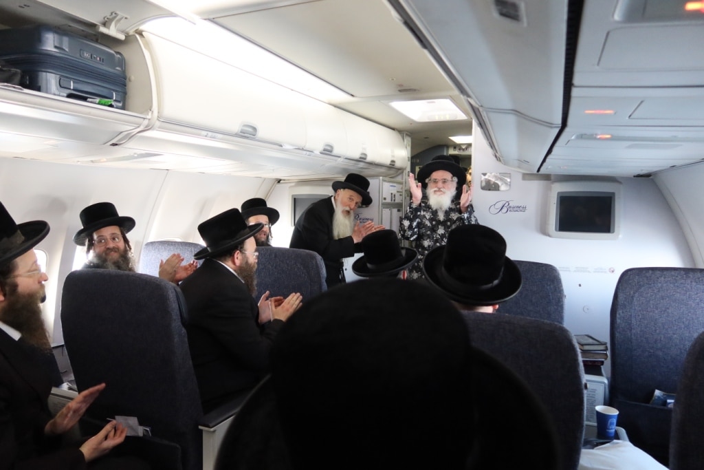 גלריה: מסע הבזק של הרבי מויז'ניץ לאנטוורפן