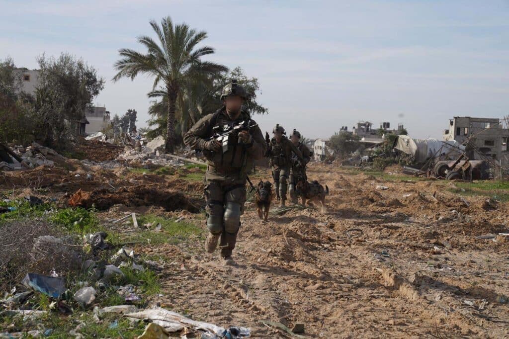 הלחימה בעזה: חיסול מחבלים והשמדת בורות שיגור