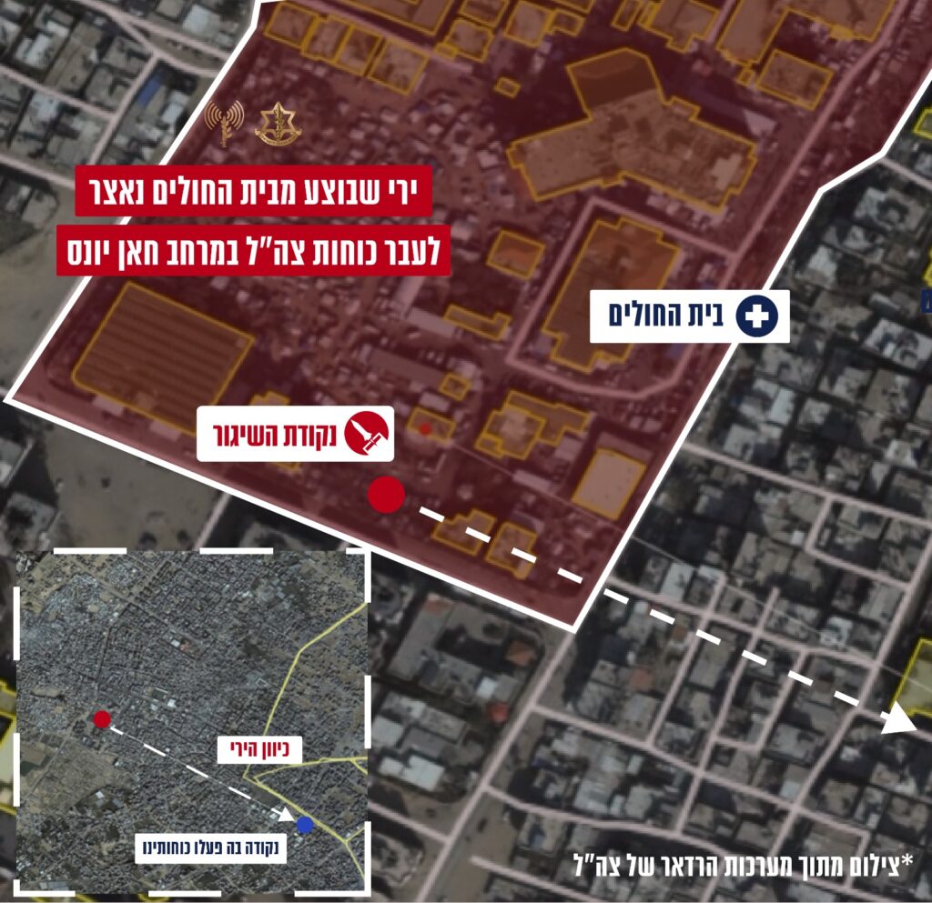 נחשף: חמאס ירה לעבר לוחמי צה"ל מתוך בית החולים