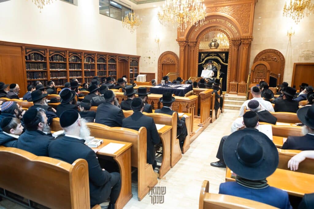 מעמד בקשת הגאולה בהשתתפות כלל הקהילות 