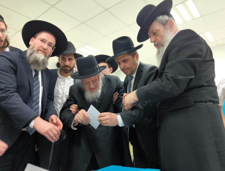 כשהגרמ"צ ברגמן פגש את זייברט בקלפי