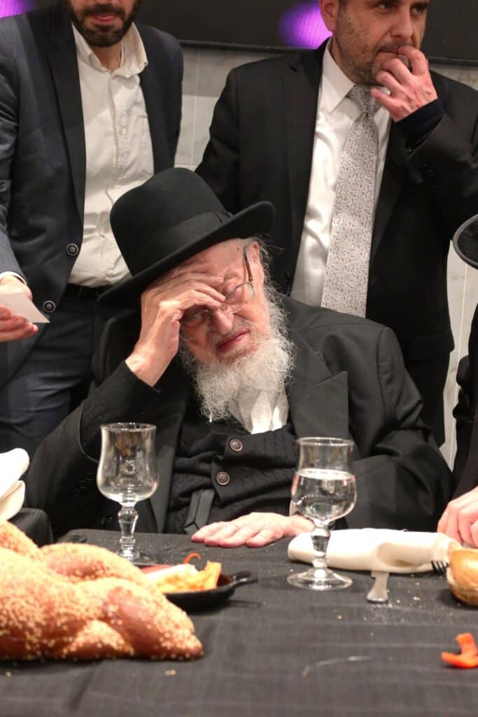 שמחת נישואי נכדת מרן הגרמ"צ ברגמן