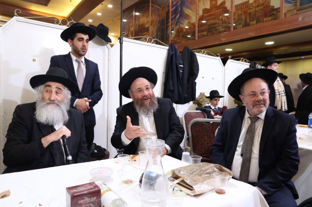 שמחת נישואי בנו של ראש ישיבת מאירת שמועה