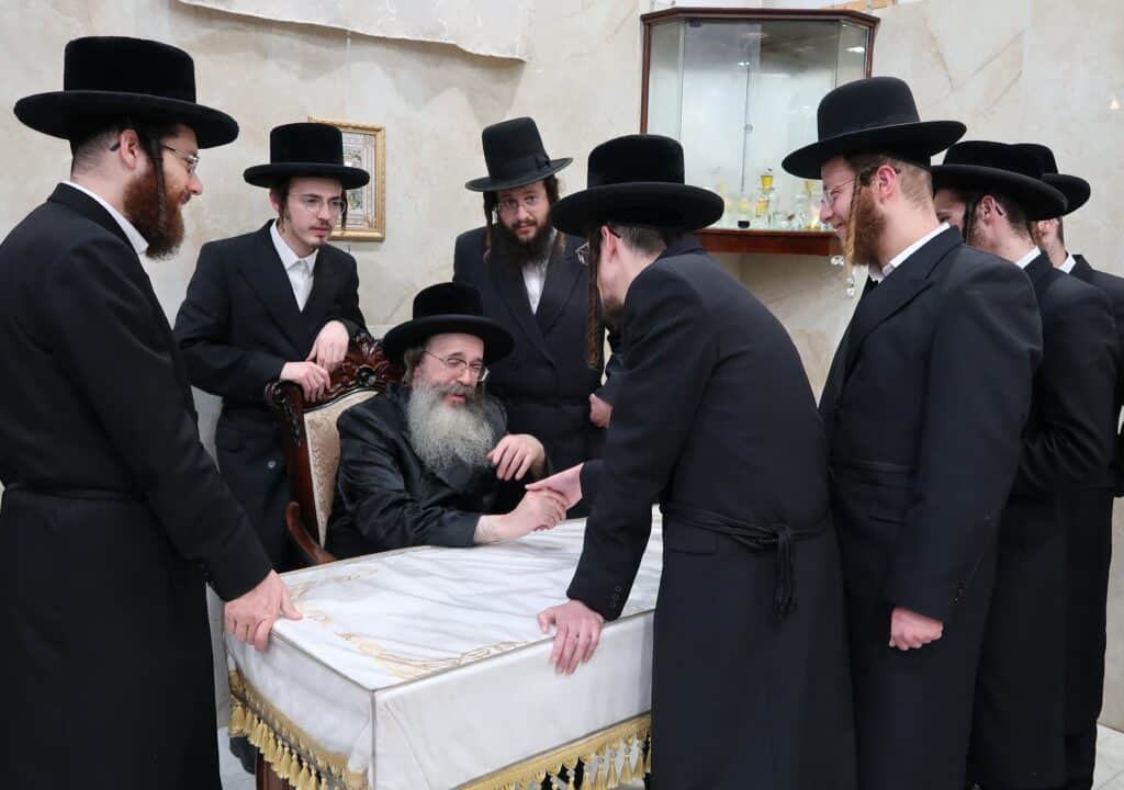 האדמו"ר חיזק את אברכי הכולל המרכזי