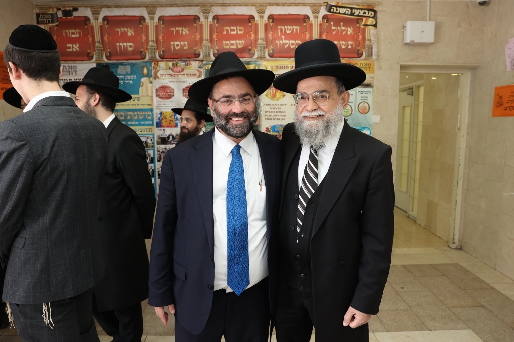 בסוכת דוד ציינו יובל שנים בהשתתפות גדולי תורה