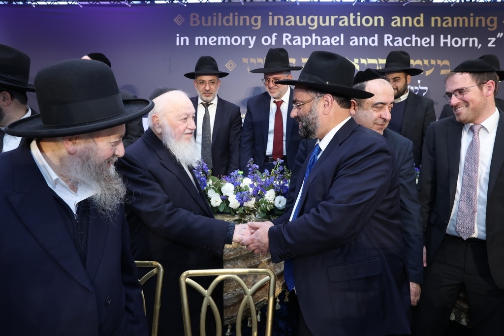 בסוכת דוד ציינו יובל שנים בהשתתפות גדולי תורה