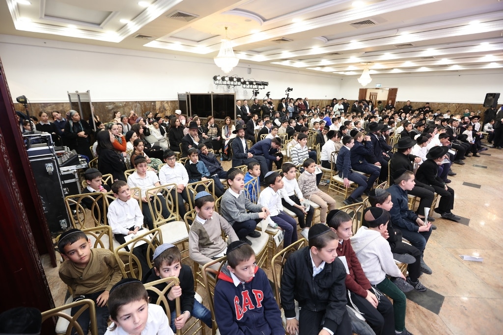 בסוכת דוד ציינו יובל שנים בהשתתפות גדולי תורה