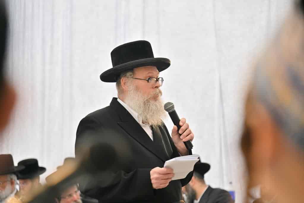 במעמד האדמו"ר: מסיבת חומש בנדבורנא