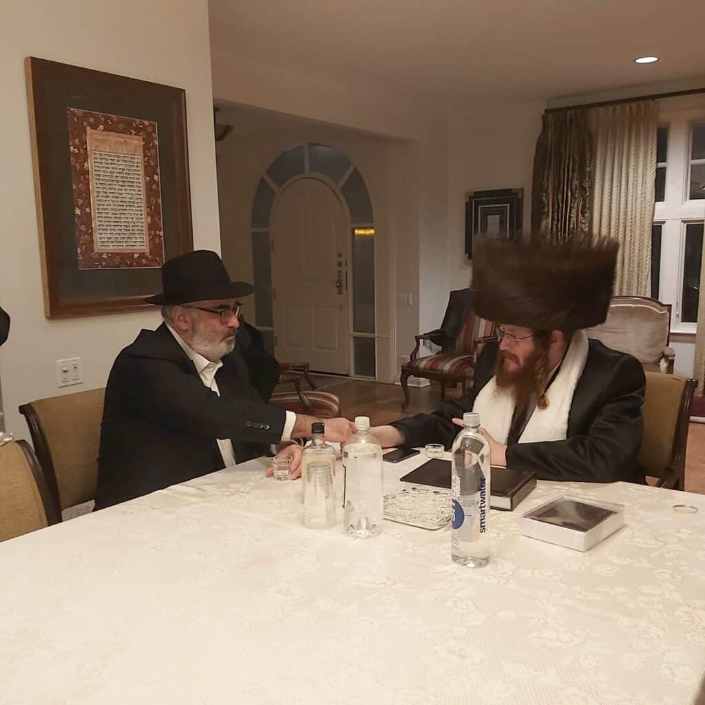 כ"ק האדמ"ר מקאליב במסע חיזוק בשיקגו