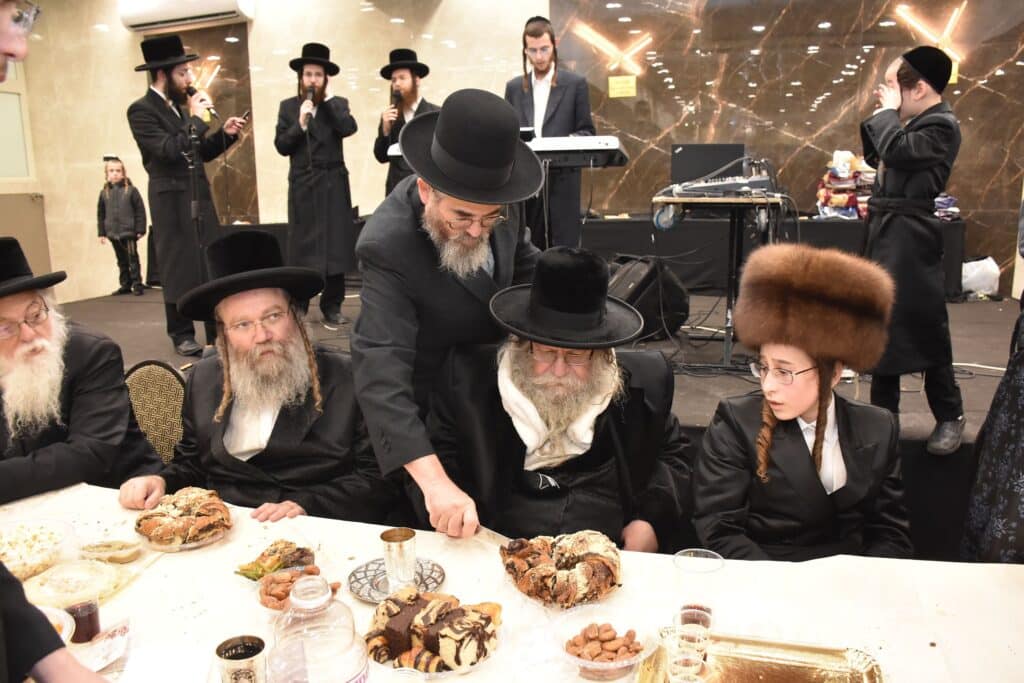 שמחת בר המצווה לבן כ"ק האדמו"ר מספינקא