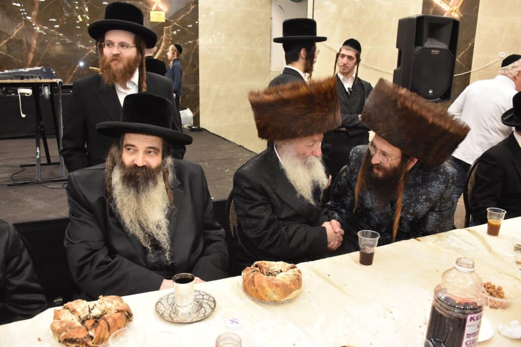 שמחת בר המצווה לבן כ"ק האדמו"ר מספינקא