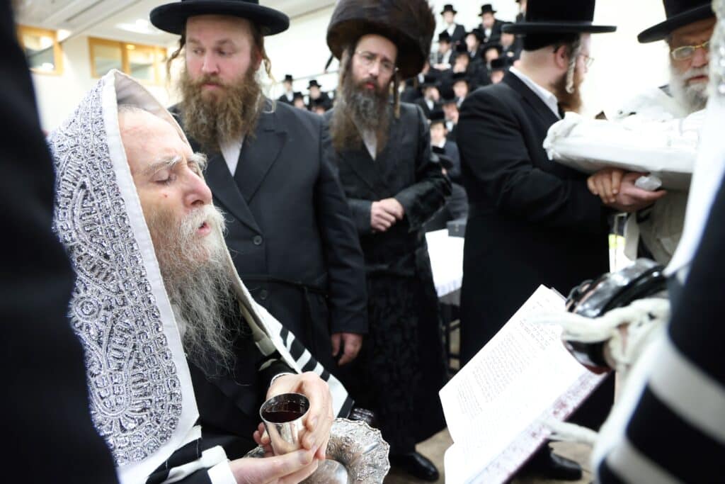 גלריה: שמחת הברית לנין האדמו"ר מערלוי