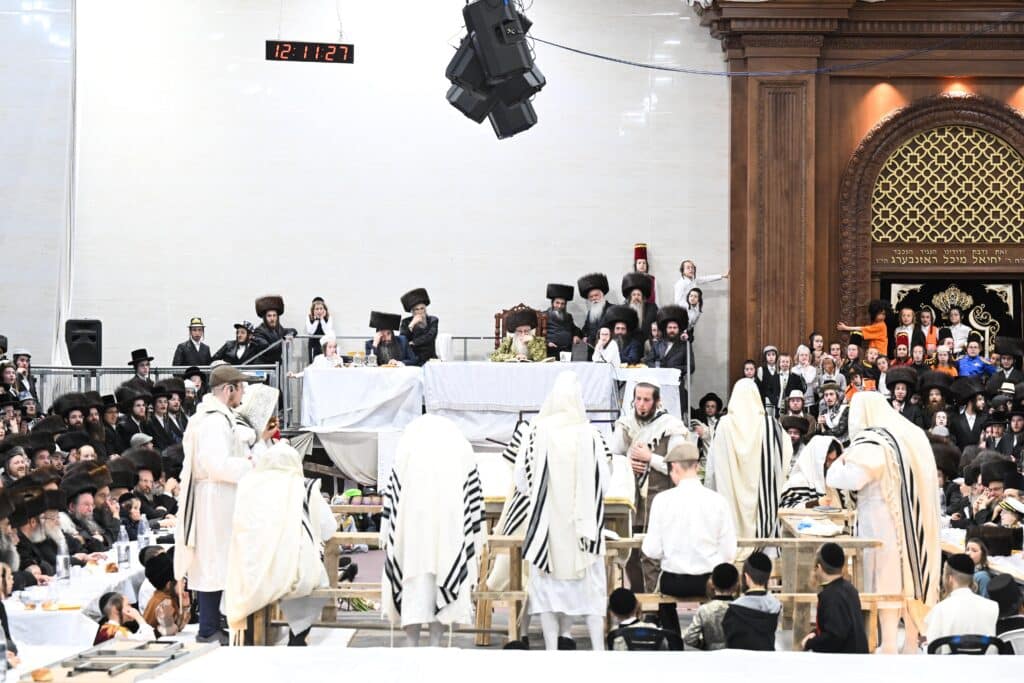 גלריה משמחת הפורים בחסידות צאנז