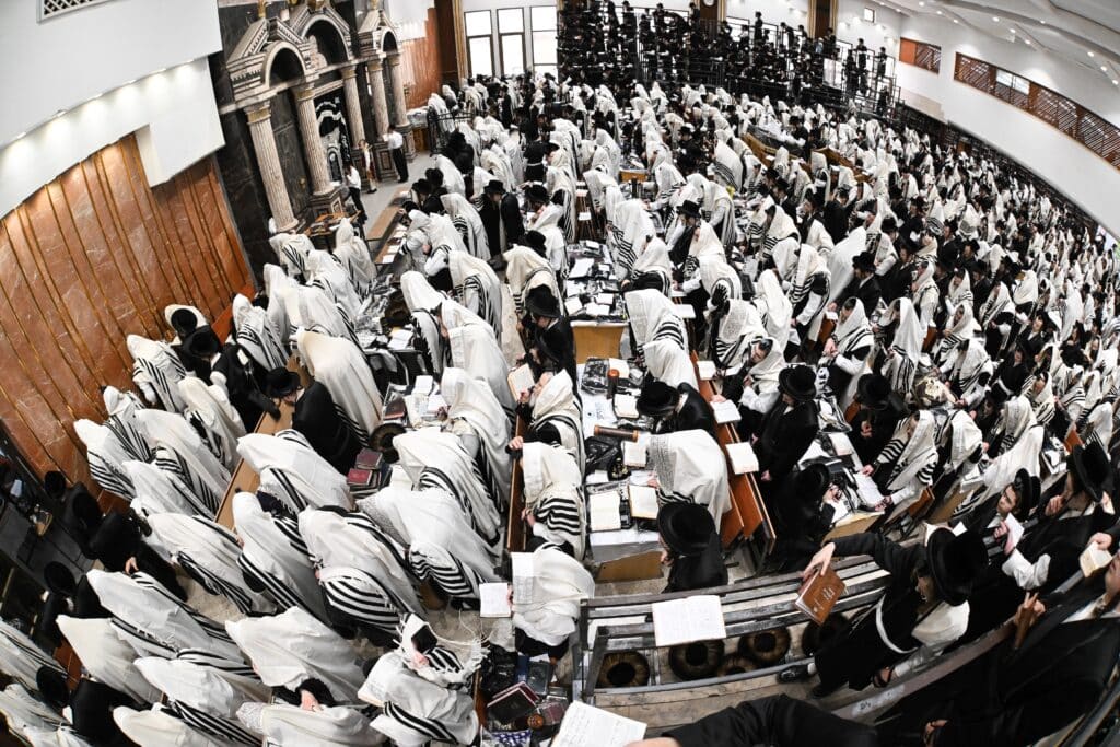 גלריה משמחת הפורים בחסידות צאנז