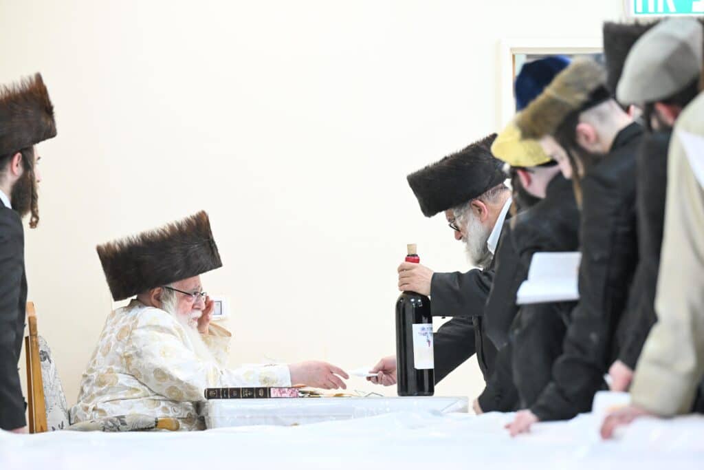 גלריה משמחת הפורים בחסידות צאנז