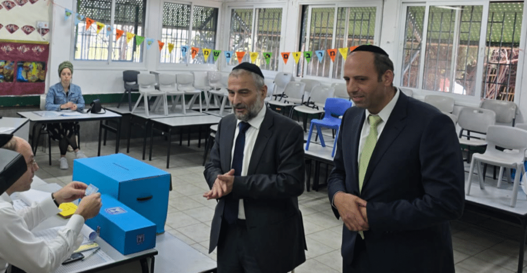 דאגה במטה גרינברג: אחוזי הצבעה גבוהים באזורים החילונים בבית שמש