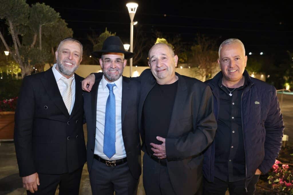 יו"ר המועצה הדתית בצפת חיתן את בנו, בכירי ש"ס הגיעו