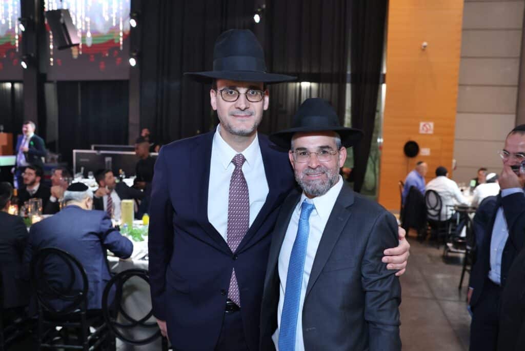 יו"ר המועצה הדתית בצפת חיתן את בנו, בכירי ש"ס הגיעו