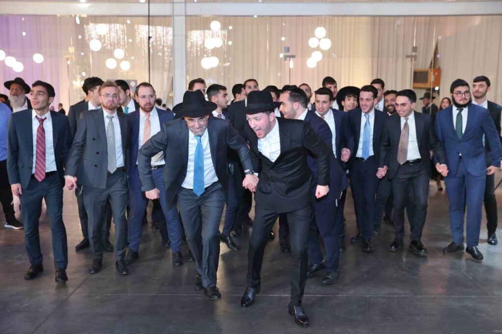 יו"ר המועצה הדתית בצפת חיתן את בנו, בכירי ש"ס הגיעו