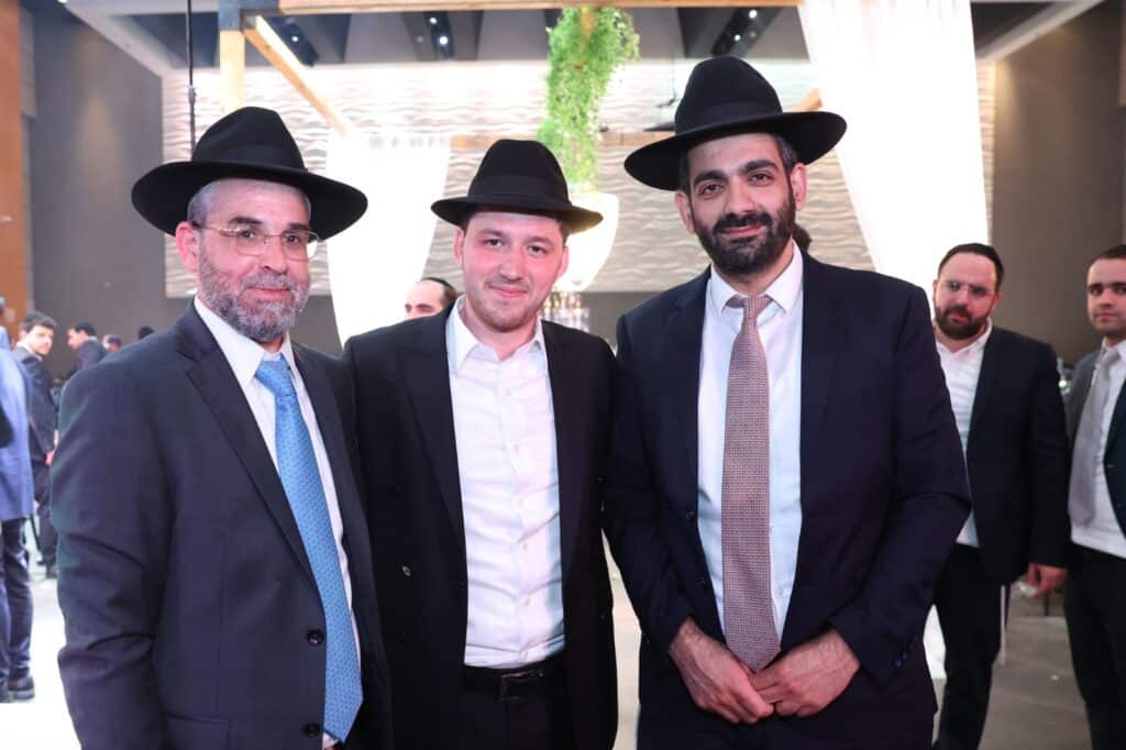 יו"ר המועצה הדתית בצפת חיתן את בנו, בכירי ש"ס הגיעו