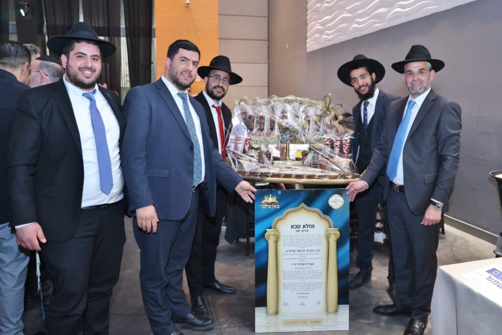 יו"ר המועצה הדתית בצפת חיתן את בנו, בכירי ש"ס הגיעו