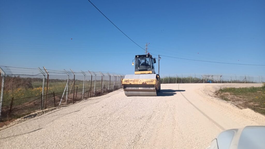תיעוד מהעוטף: משרד הביטחון משדרג את דרכי הגישה