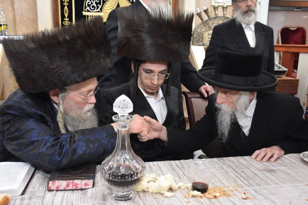 נכדת הרבי: באשלג חגגו שבע ברכות