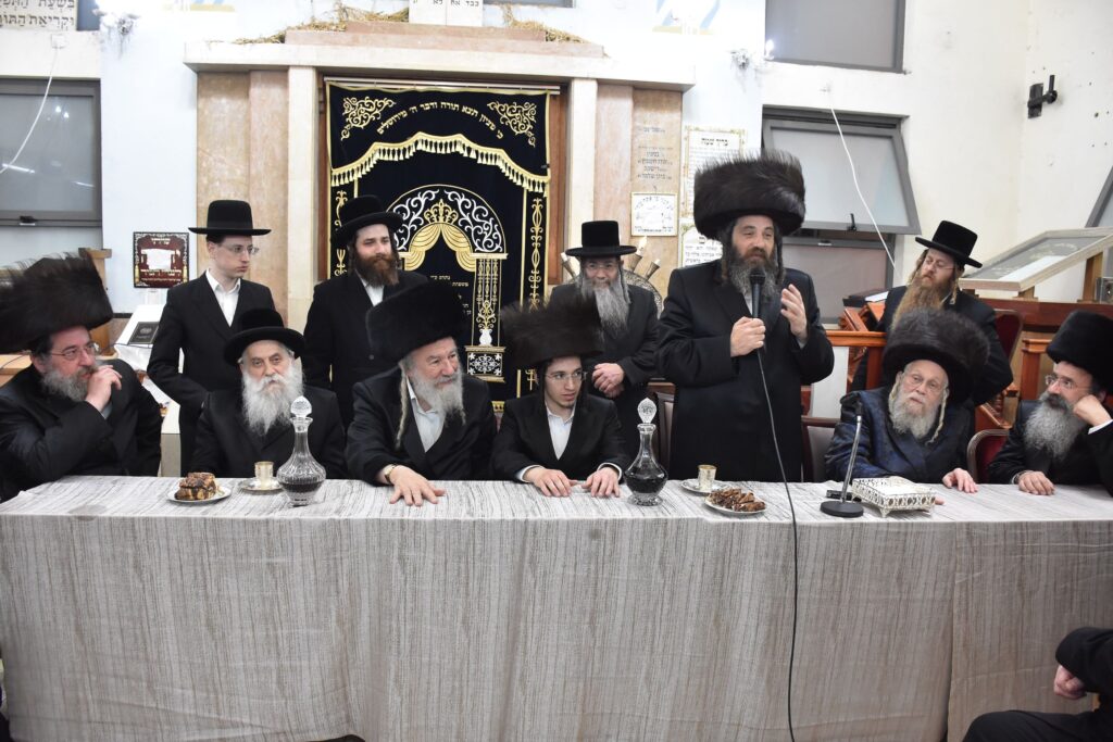 נכדת הרבי: באשלג חגגו שבע ברכות