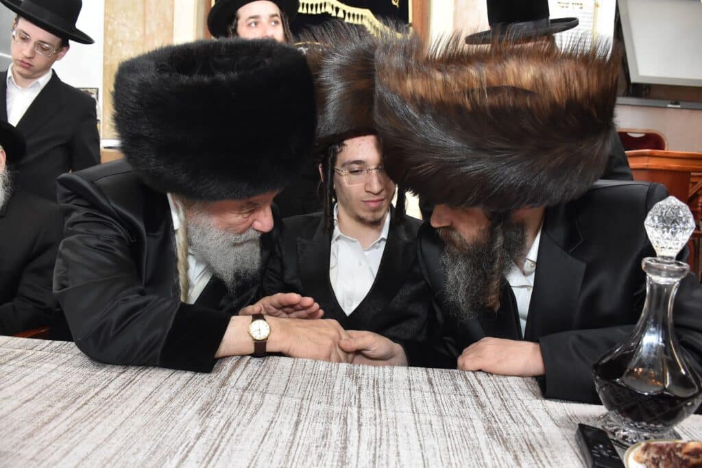 נכדת הרבי: באשלג חגגו שבע ברכות