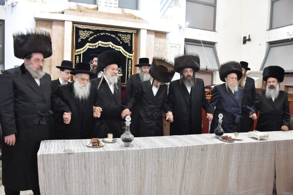 נכדת הרבי: באשלג חגגו שבע ברכות