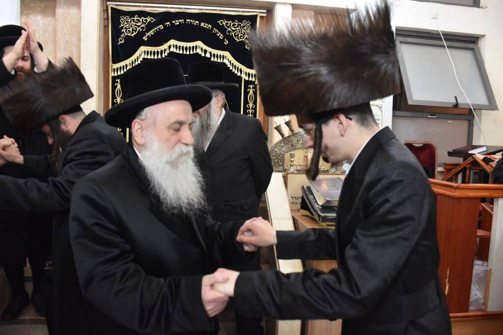 נכדת הרבי: באשלג חגגו שבע ברכות