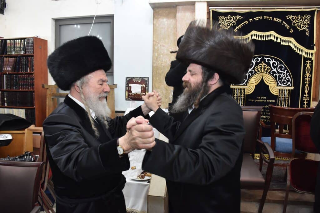 נכדת הרבי: באשלג חגגו שבע ברכות