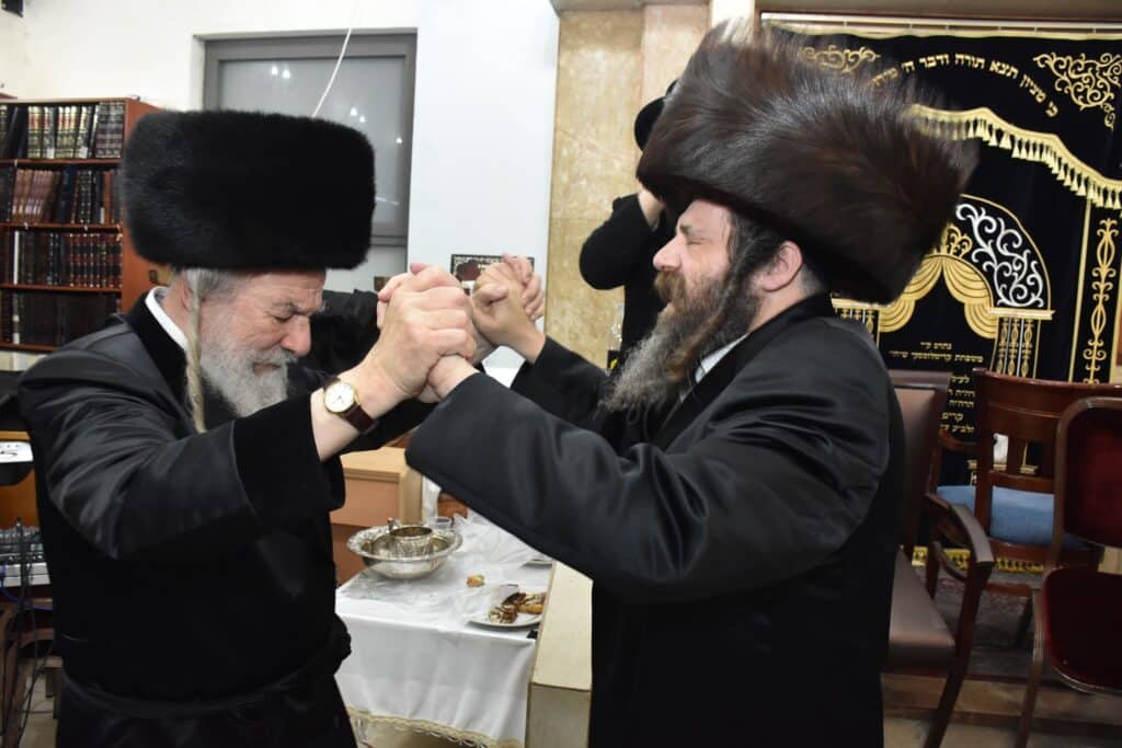 נכדת הרבי: באשלג חגגו שבע ברכות