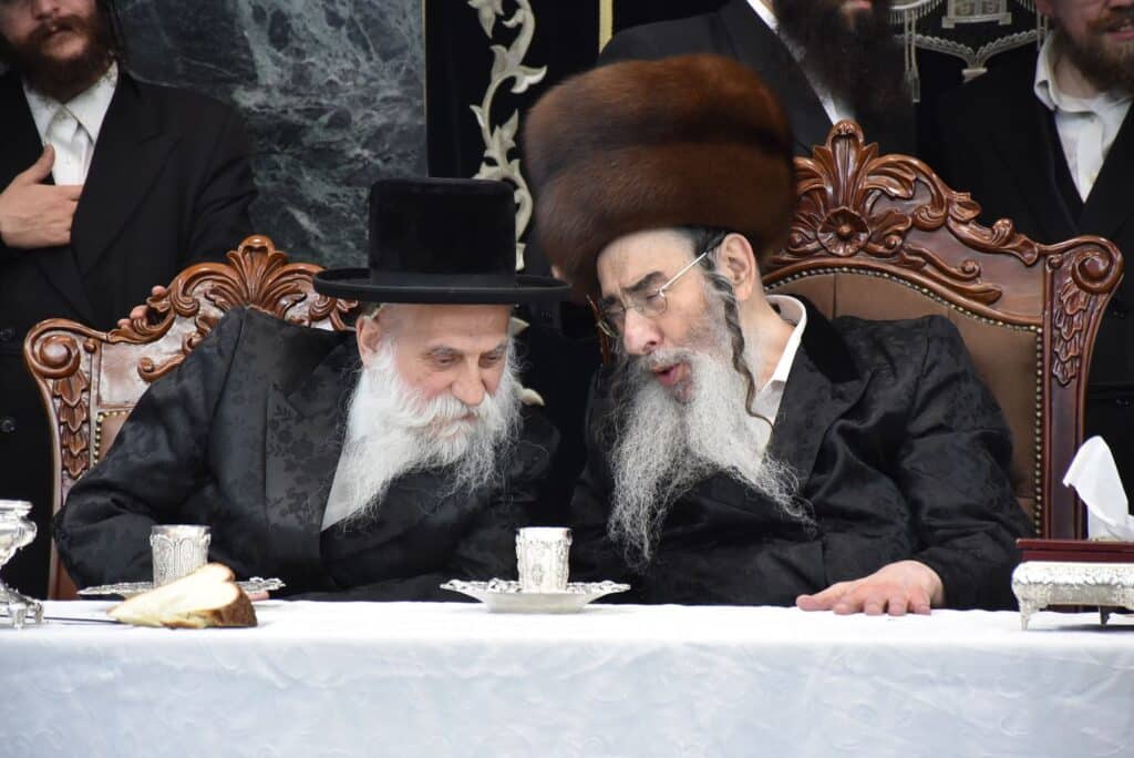 הטיש של האדמו"ר מאלכסנדר לרגל היורצאייט