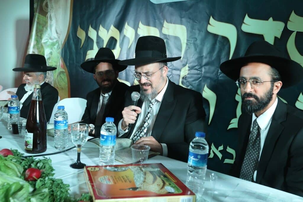 ליל הסדר התימני נערך לראשונה בבית שמש