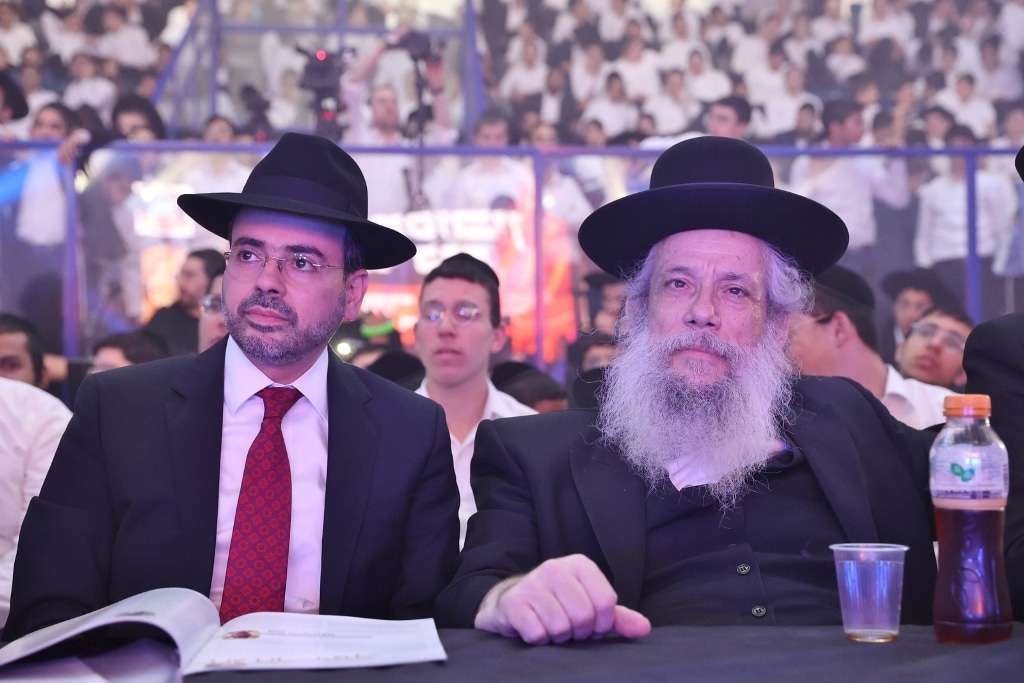 גלריה: אלפי בני הישיבות השתתפו במעמד הכנה לליל הסדר