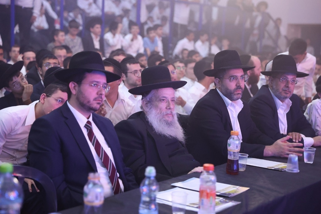 גלריה: אלפי בני הישיבות השתתפו במעמד הכנה לליל הסדר