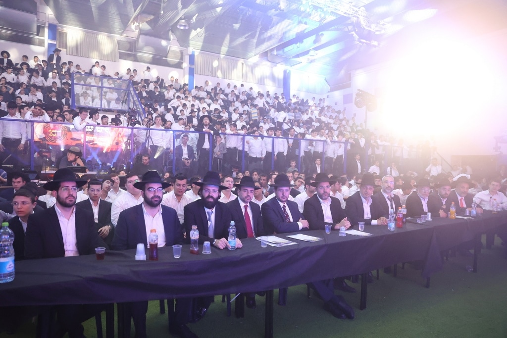 גלריה: אלפי בני הישיבות השתתפו במעמד הכנה לליל הסדר
