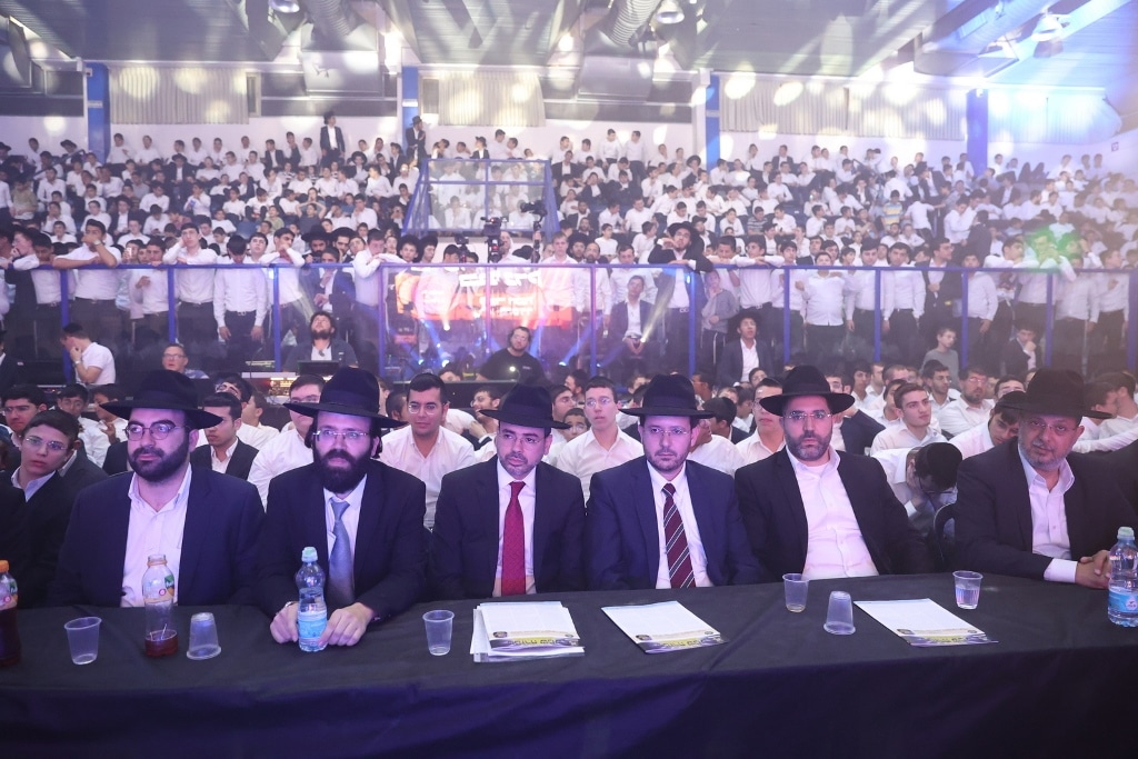 גלריה: אלפי בני הישיבות השתתפו במעמד הכנה לליל הסדר