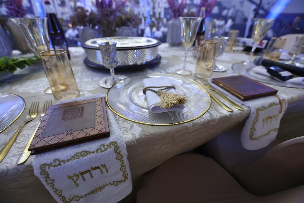 גלריה: אלפי בני הישיבות השתתפו במעמד הכנה לליל הסדר