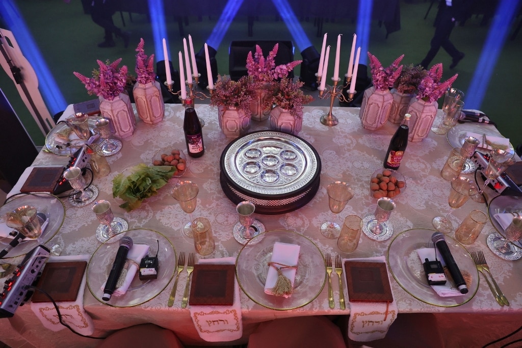 גלריה: אלפי בני הישיבות השתתפו במעמד הכנה לליל הסדר