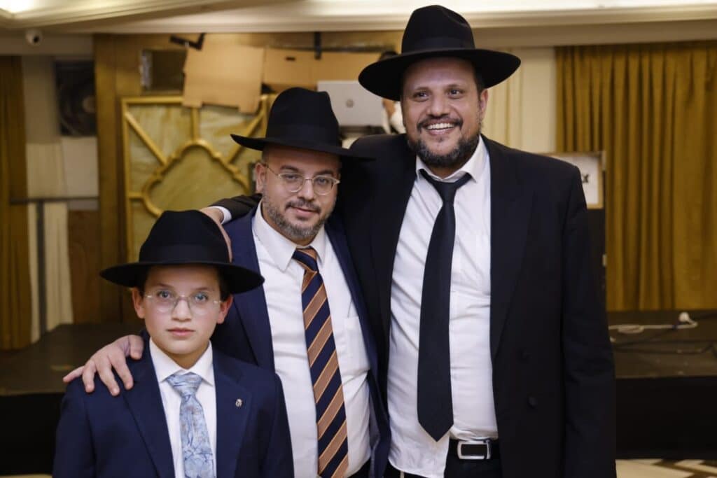 הנכד נכנס למצוות בהשתתפות גדולי התורה • גלריה